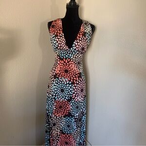XOXO Multicolor Floral Maxi Dress